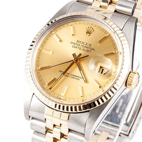 rolex oyster perpetual datejust 1603 price|rolex model 16013 value.